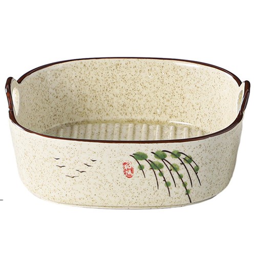 Ceramic baking dish - ceramic, dish,square