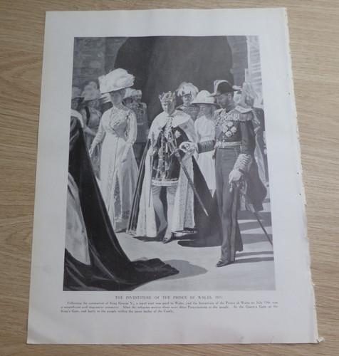 Prince wales investiture - of,