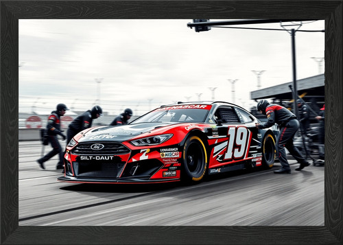 Nascar stock car - nascar, framed