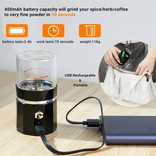 Tobacco grinder electric herb - tobacco,