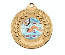 Male swimming metal medal - swimming,