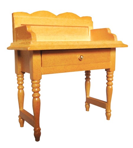 Dolls house wash stand pine - wash,