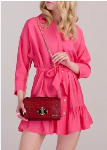 Zara pink ruffled - ruffled, effect