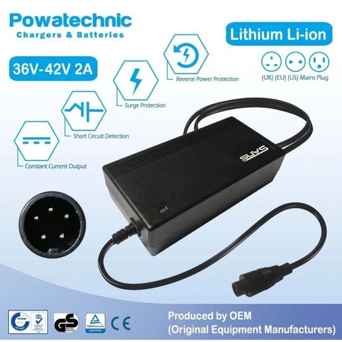 42v pin charger for - 2a,