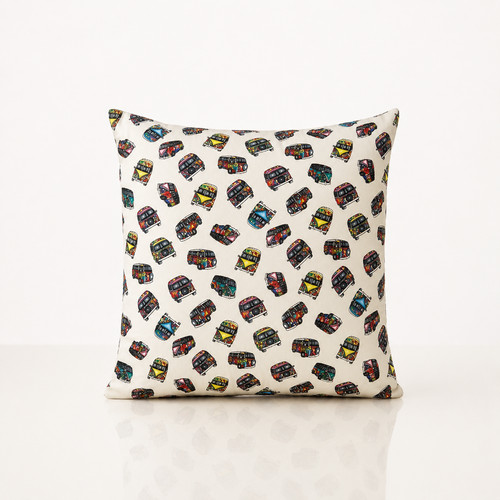 White camper vans cushion - white,