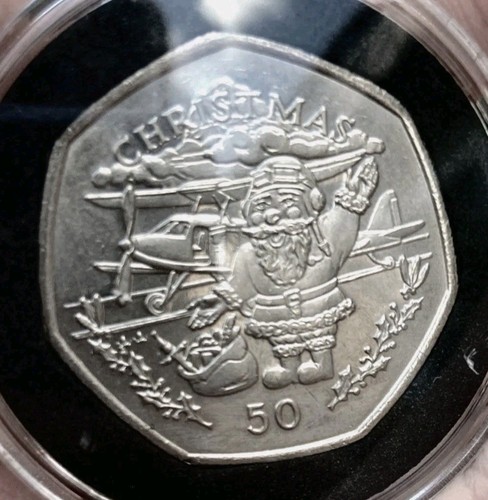 Gibraltar 1996 christmas 50p - gibraltar,