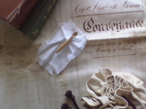 Hand carved wooden spoon - hand,