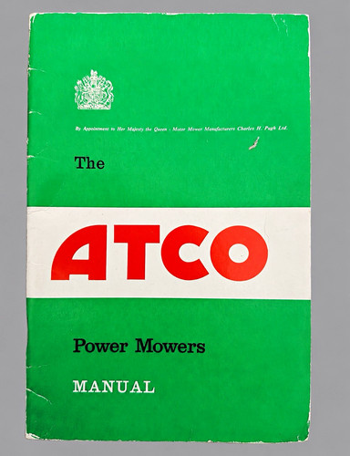 Vintage atco power mower - atco,