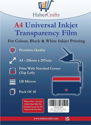 Universal inkjet transparency - universal,