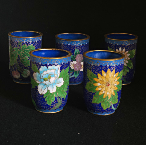 Vintage chinese cloisonne - vintage,