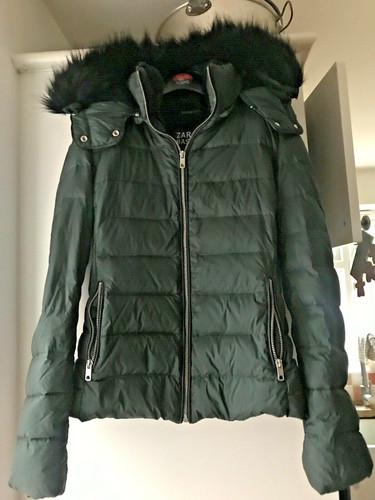Zara feather jacket - zara,