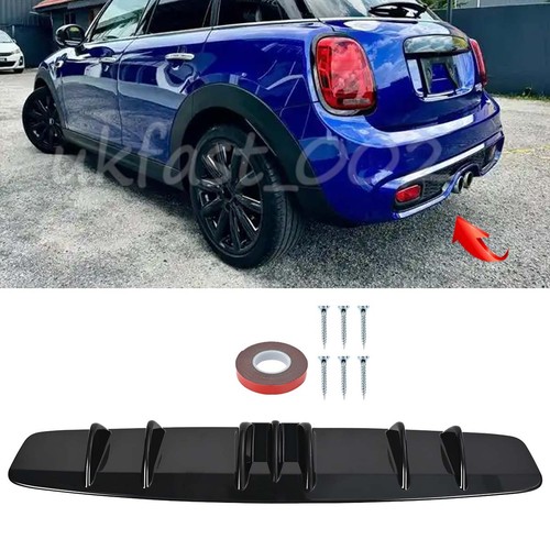 Fin rear bumper spoiler lip - bumper,