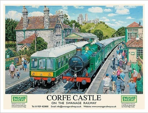 Corfe castle swanage - corfe, railway