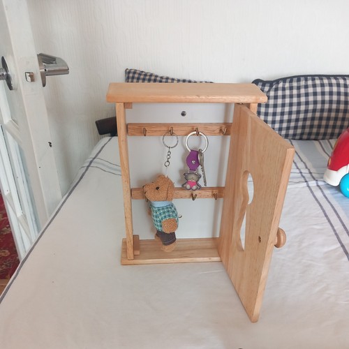 Key holder cabinet wooden - wooden, box
