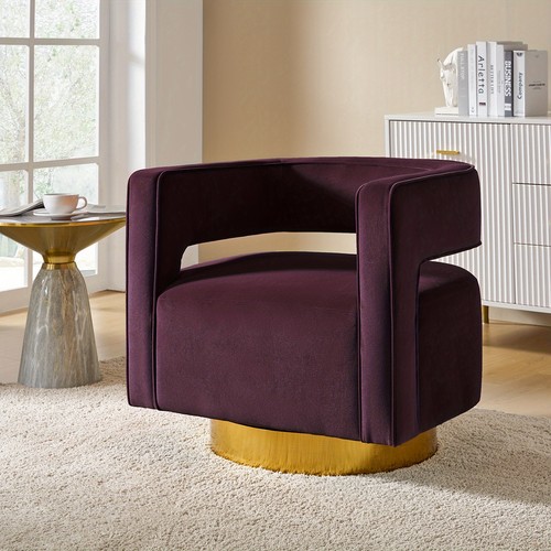 Swivel armchair modern velvet - armchair,,