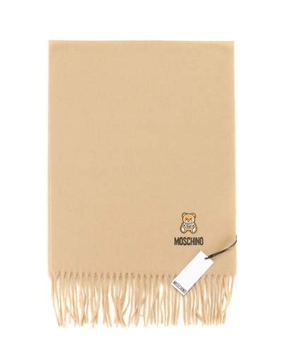 Nwt moschino scarf - moschino, beige