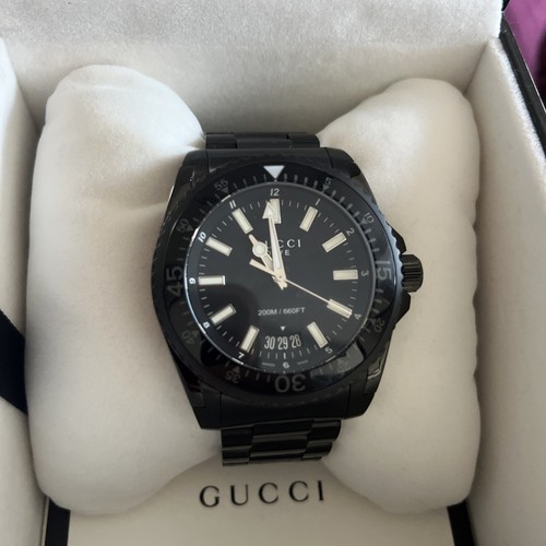 Gucci dive watch - 45mm, black