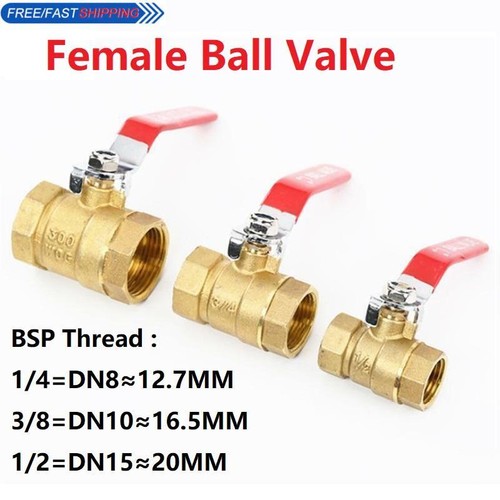 Ball valve female - ball,