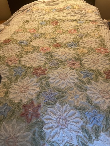 Vintage candlewick bedspread - vintage,