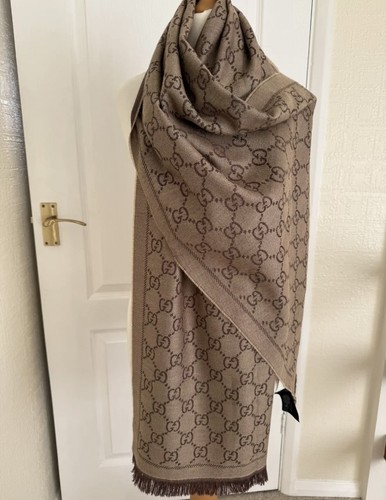 Gucci light brown scarf - light,