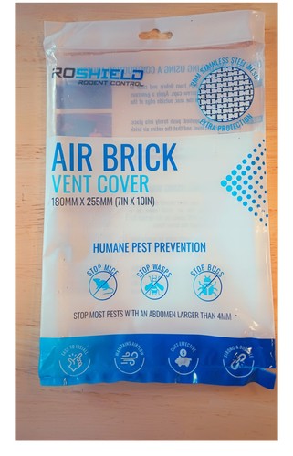 Air brick vent cover - air, x