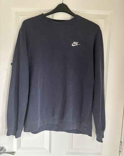 Nike men navy crew neck - crew,