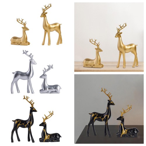 Reindeer figurine elk - figurine,