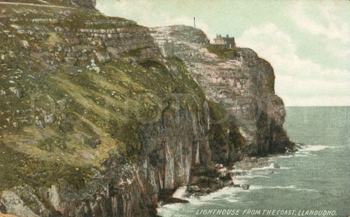 Llandudno postcard c1900s - llandudno,