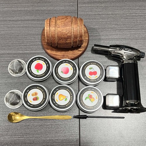 Whiskey smoker kit with torch - whiskey,