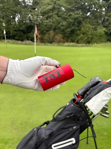 Golf tee holder dynamite - tee,