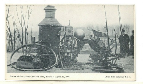 1908 destroyed lynn - lynn, (ma)
