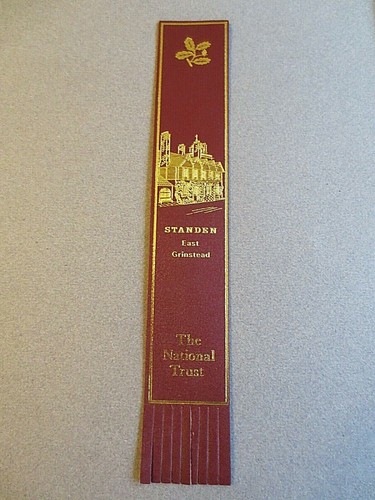 Leather bookmark standen east - bookmark,