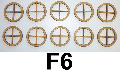 Wooden fairy round - wooden,