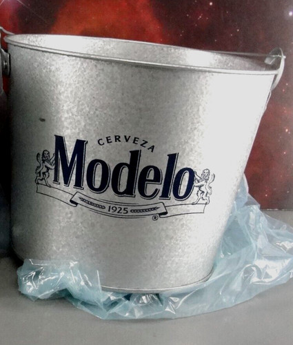Modelo beer ice bucket pail - beer,