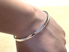 Solid sterling silver stamped - solid,