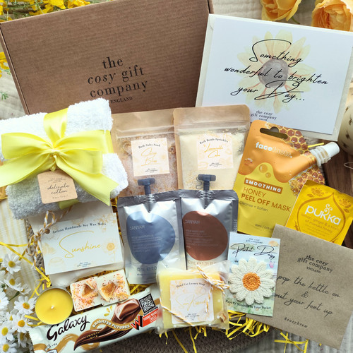 Box sunshine pamper - of,
