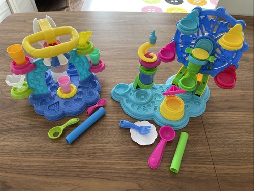 Playdoh ice cream parlour and - ice,