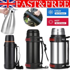 Large stainless steel flask - stainless,