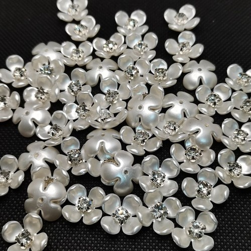 Pcs pearl flower - pearl, flower-shaped