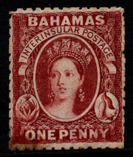Bahamas 1863 brown lake - bahamas,