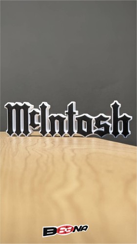 Mcintosh logo display - ,