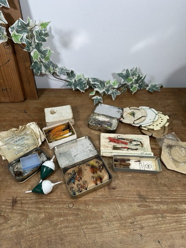 Job lot vintage - lot, fishing