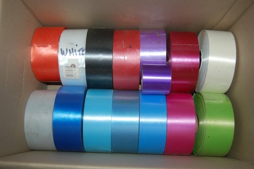 Ribbon job lot 50mm poly - ribbon,