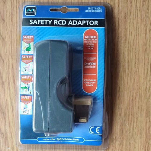 Masterplug safety rcd - safety, adaptor