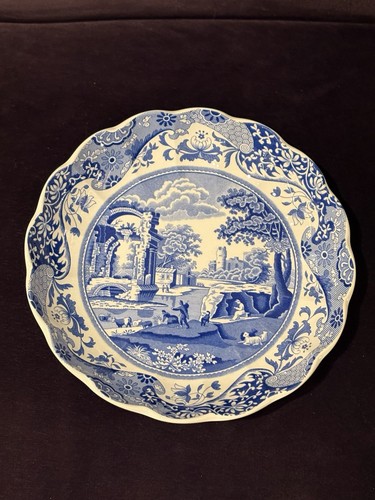 Spode blue italian - italian, fluted