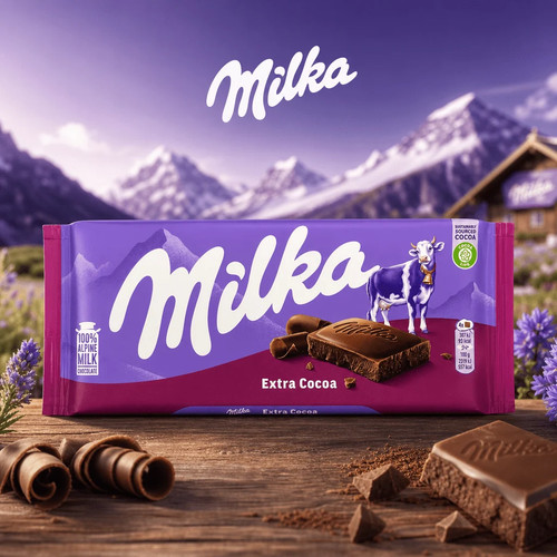 Milka extra cocoa milk - extra,
