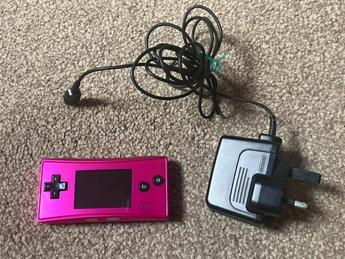 Gameboy micro pink - gameboy, with