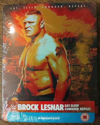 Wwe brock lesnar eat sleep - -eat.,