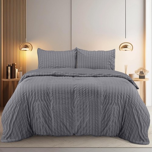 Utopia bedding king seersucker - utopia,