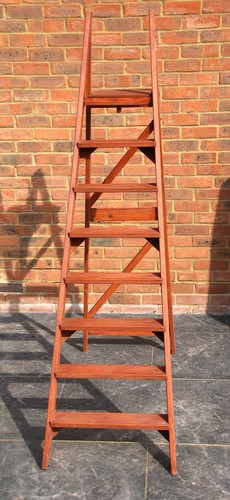 Large wooden step ladder for - large,